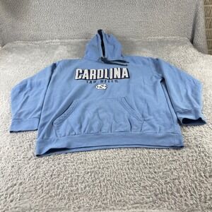 UNC Tar Heels Pullover Hoodie Light Blue University of North Carolina Mens Large